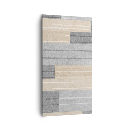 Quadro em tela - Composição: mantenha vertical - 55x100 cm