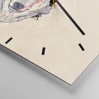 Mostrador com traços