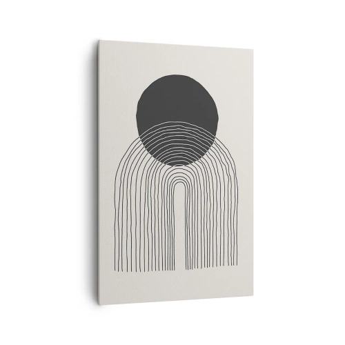 Quadro em tela - Tremores e confiança - 80x120 cm