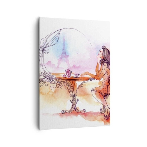 Quadro em tela - Elegância parisiense - 50x70 cm