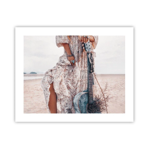 Pôster - Flores a caminho - 50x40 cm