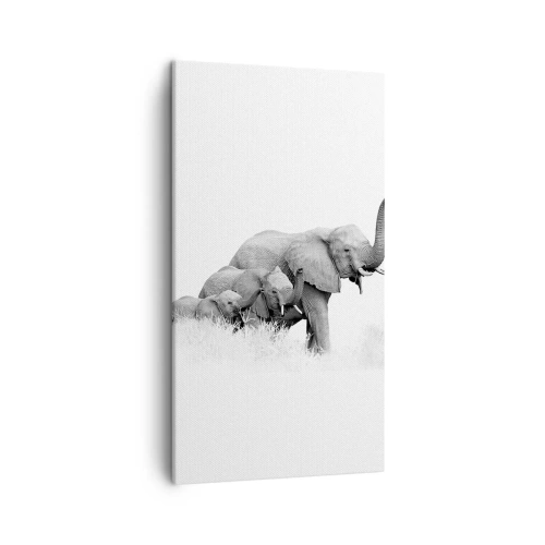 Quadro em tela - Um, dois, três - 45x80 cm