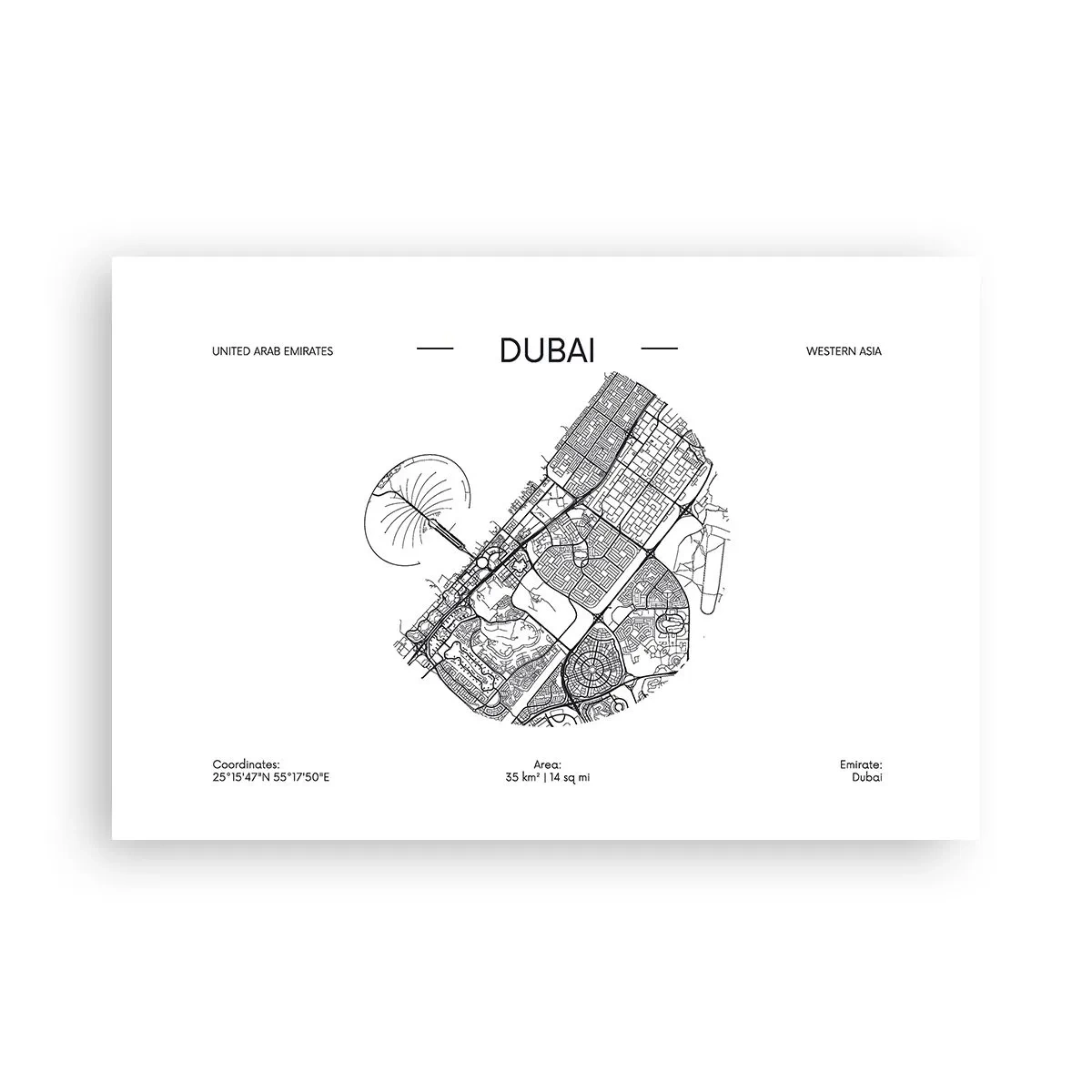 Pôster - Anatomia de Dubai - 91x61 cm