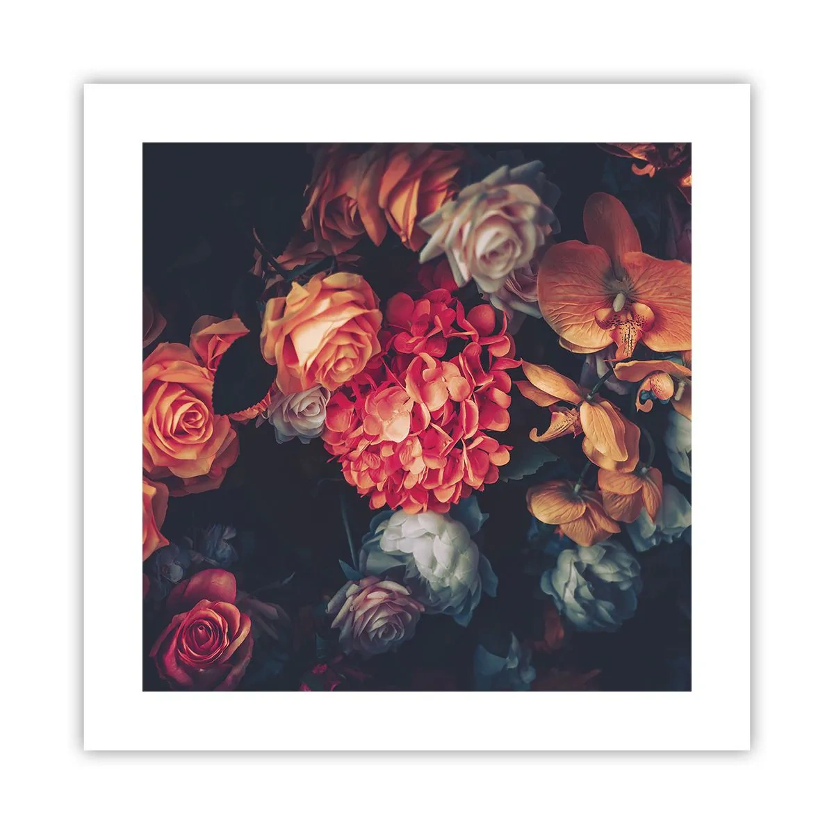 Pôster - Como nos mestres holandeses - 40x40 cm