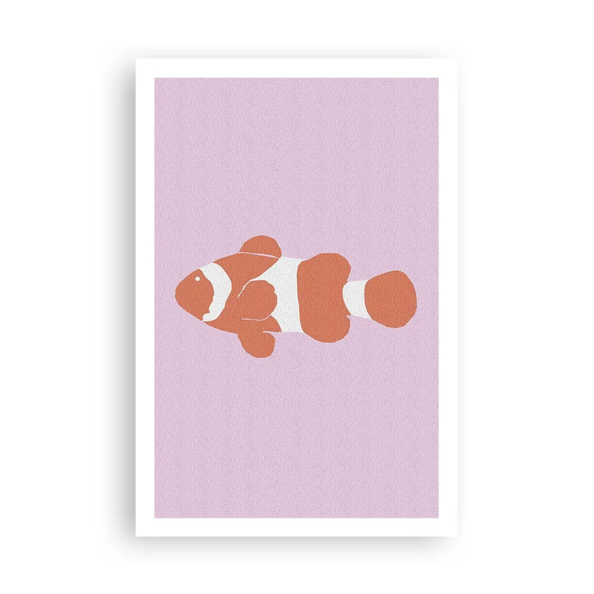 Pôster - Em coral no rosto e na cauda - 61x91 cm