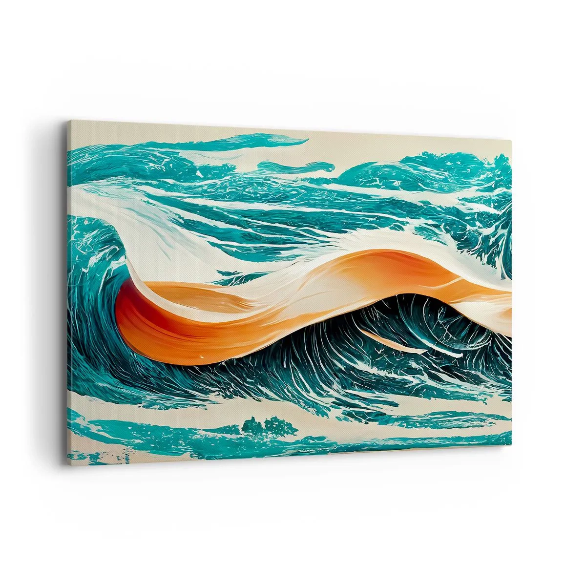 Quadro em tela - O sonho de um surfista - 100x70 cm