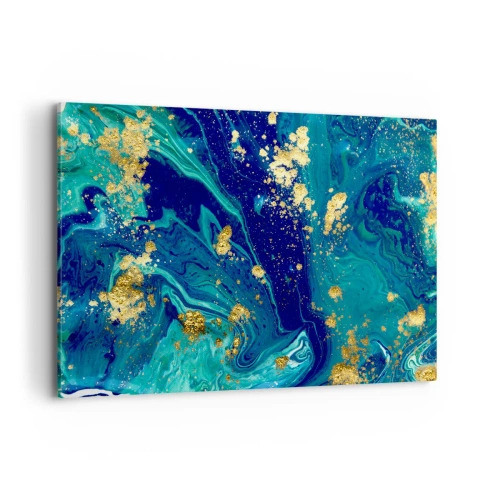 Quadro em tela - Flocos de sol  - 100x70 cm