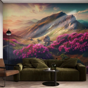 Papel de parede personalizado Premium Sand - Verão nas montanhas - Paisagem, Natureza, Montanhas