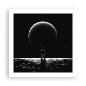 Pôster - Cara a cara - 50x50 cm