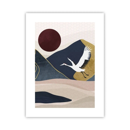 Pôster - E o dia acaba novamente - 30x40 cm