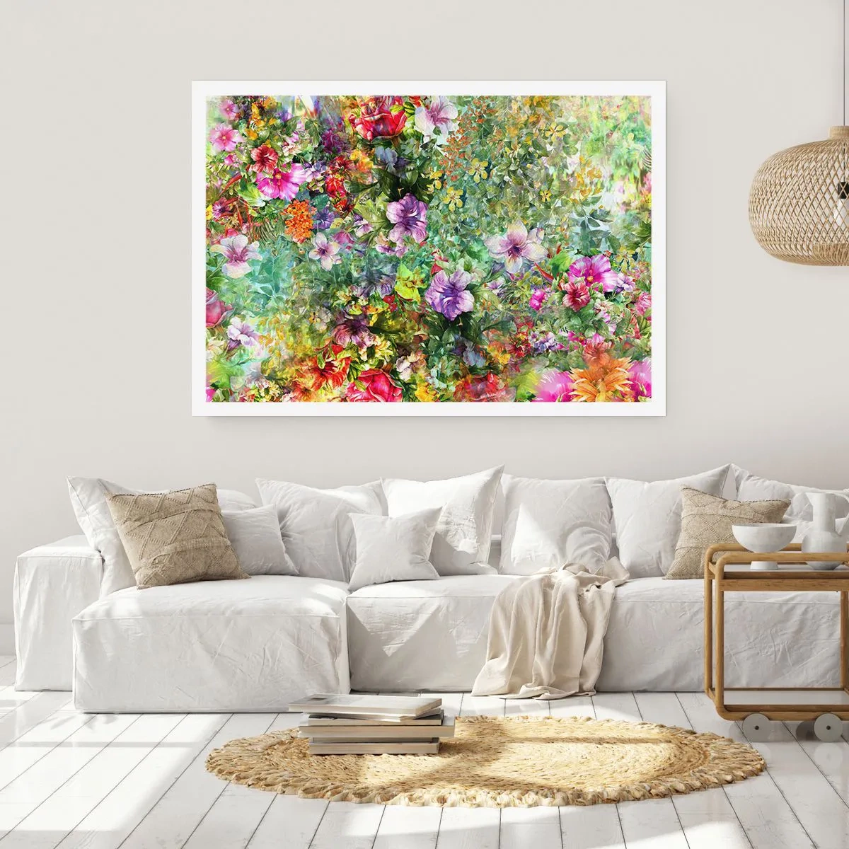 Pôster - Nas flores para a perdição - 40x30 cm