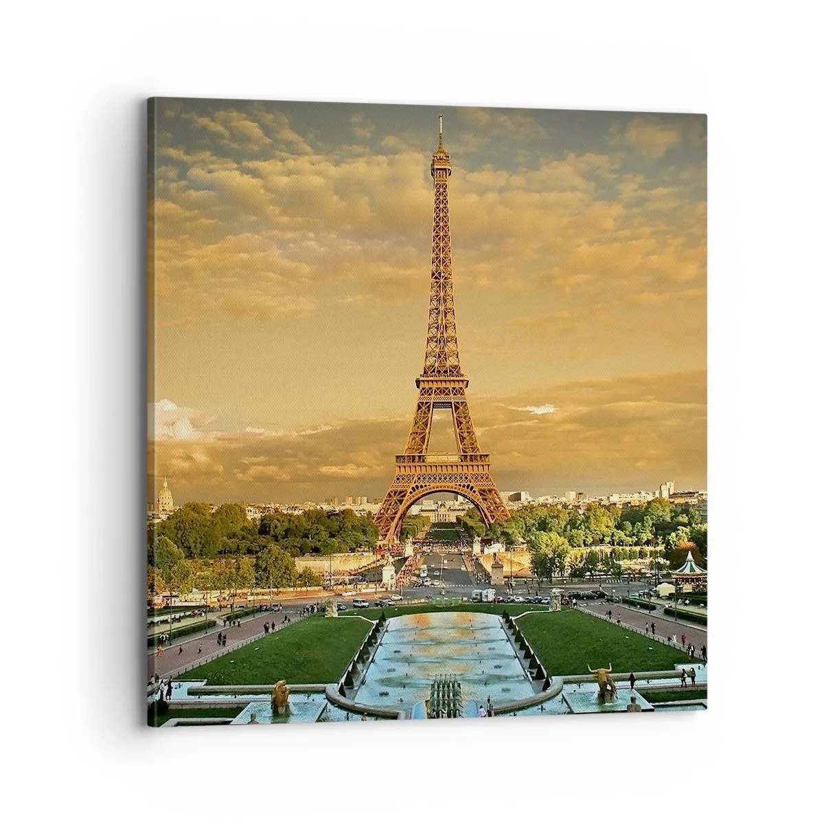 Quadro em tela - A rainha de Paris - 70x70 cm