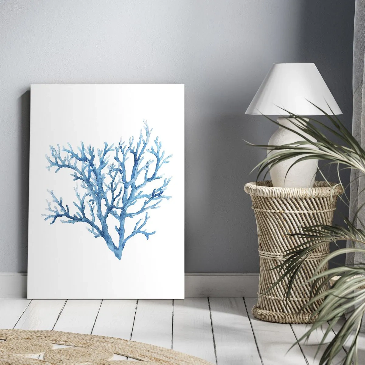 Quadro em tela - Filigrana náutica - 50x70 cm