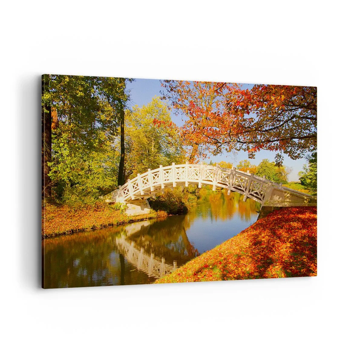 Quadro em tela - Na ponte branca dos suspiros - 120x80 cm