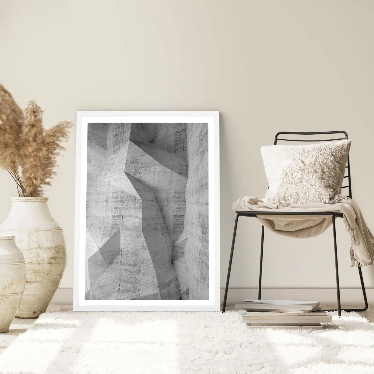 Pôster em moldura branca - Um verdadeiro desafio - 61x91 cm