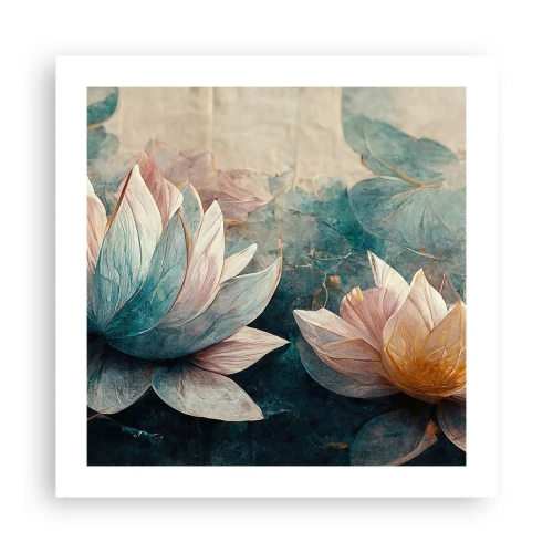 Pôster - Estrelas do lago - 50x50 cm