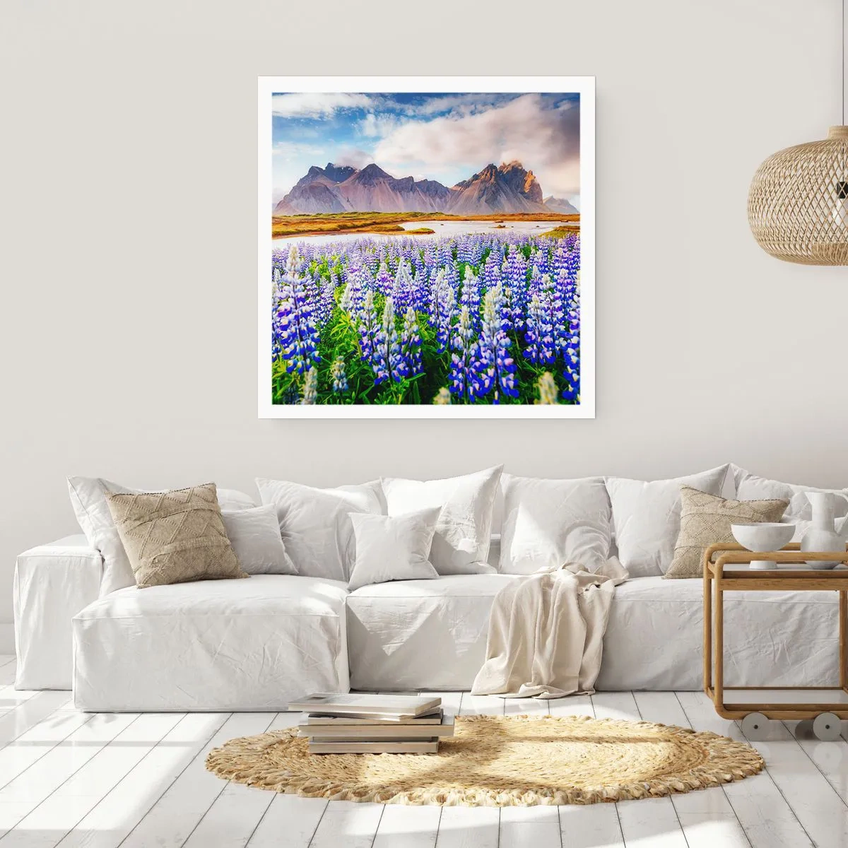 Pôster - Força e severidade ao lado da suavidade - 60x60 cm