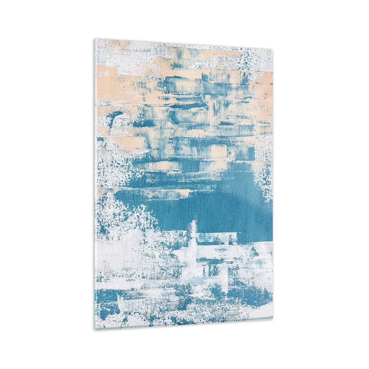 Quadro em vidro - Através da estalactite de gelo - 80x120 cm