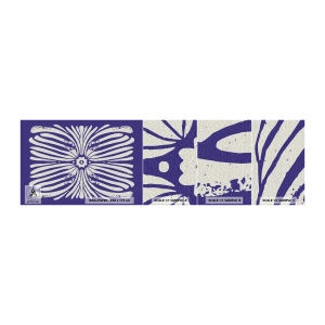 Amostra de papel de parede autocolante Deluxe Sticker - Inspirações étnicas - Boho, Botânico, Pedaço - 100x30 cm