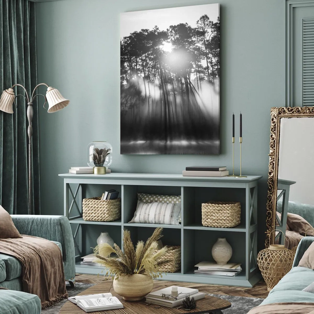Quadro em tela - O sol imparável - 50x70 cm