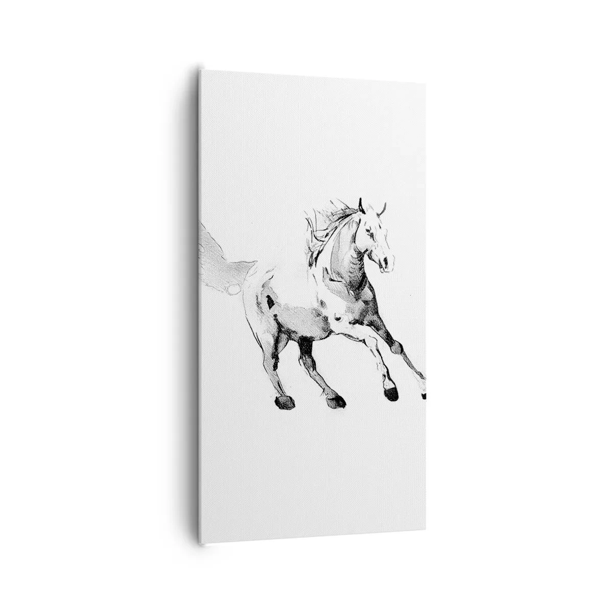 Quadro em tela - Alma Indomável - 65x120 cm