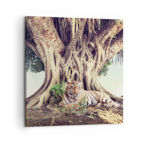 Quadro em tela - Vista do livro de Gênesis - 60x60 cm