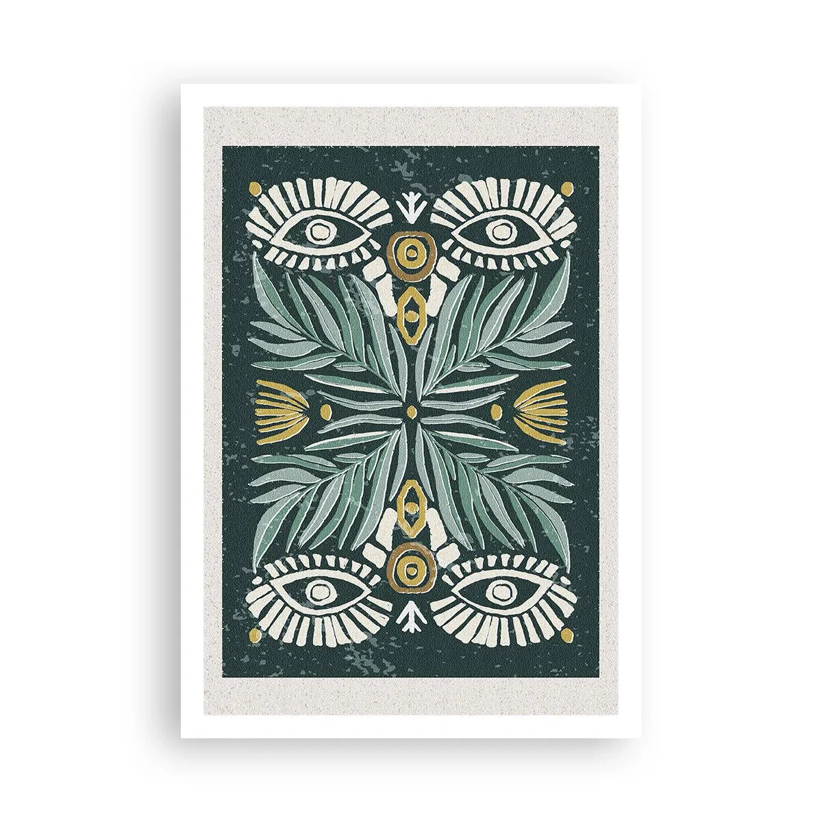 Pôster - Como um recorte folclórico - 70x100 cm