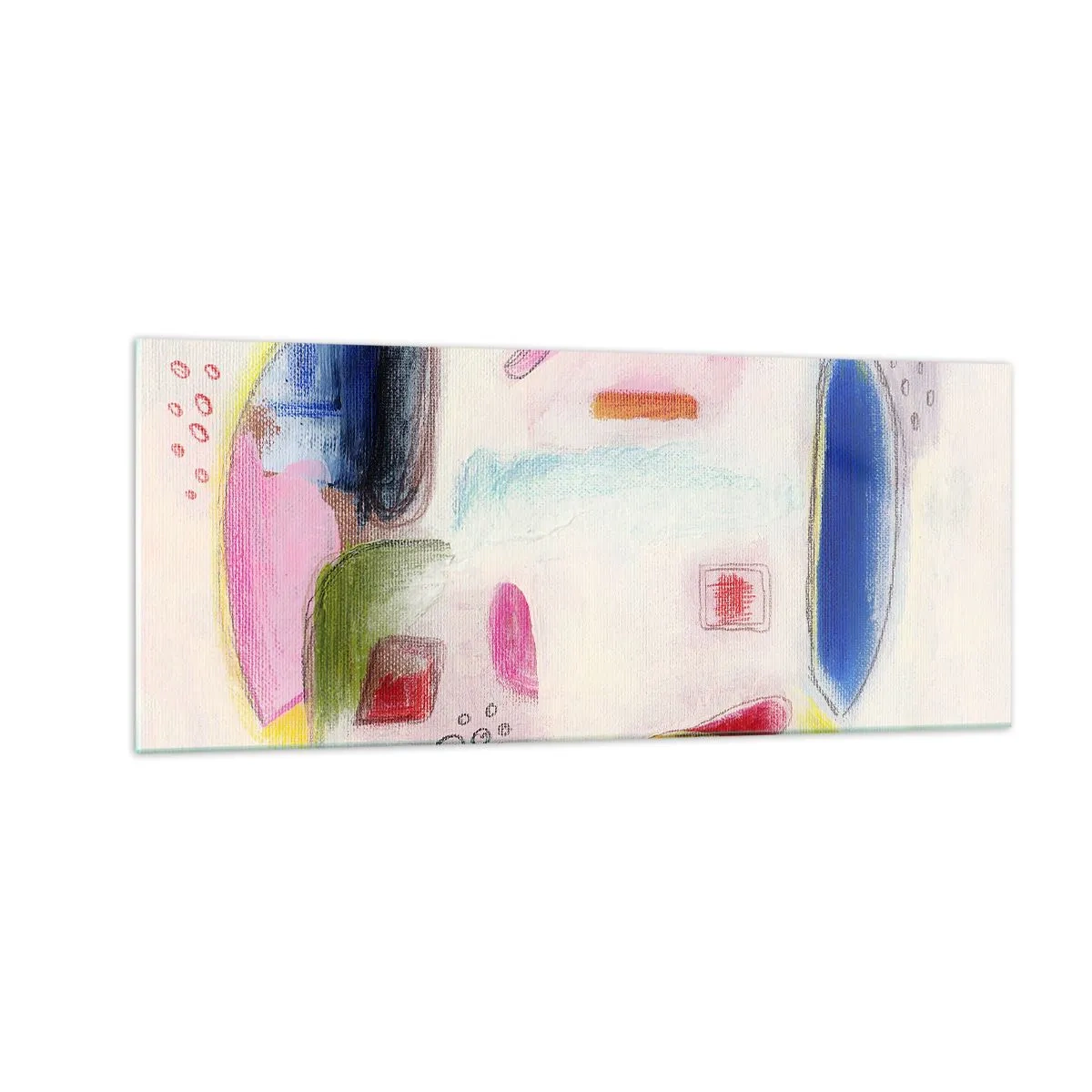 Quadro em vidro - Mais convexo do que côncavo ou plano - 100x40 cm