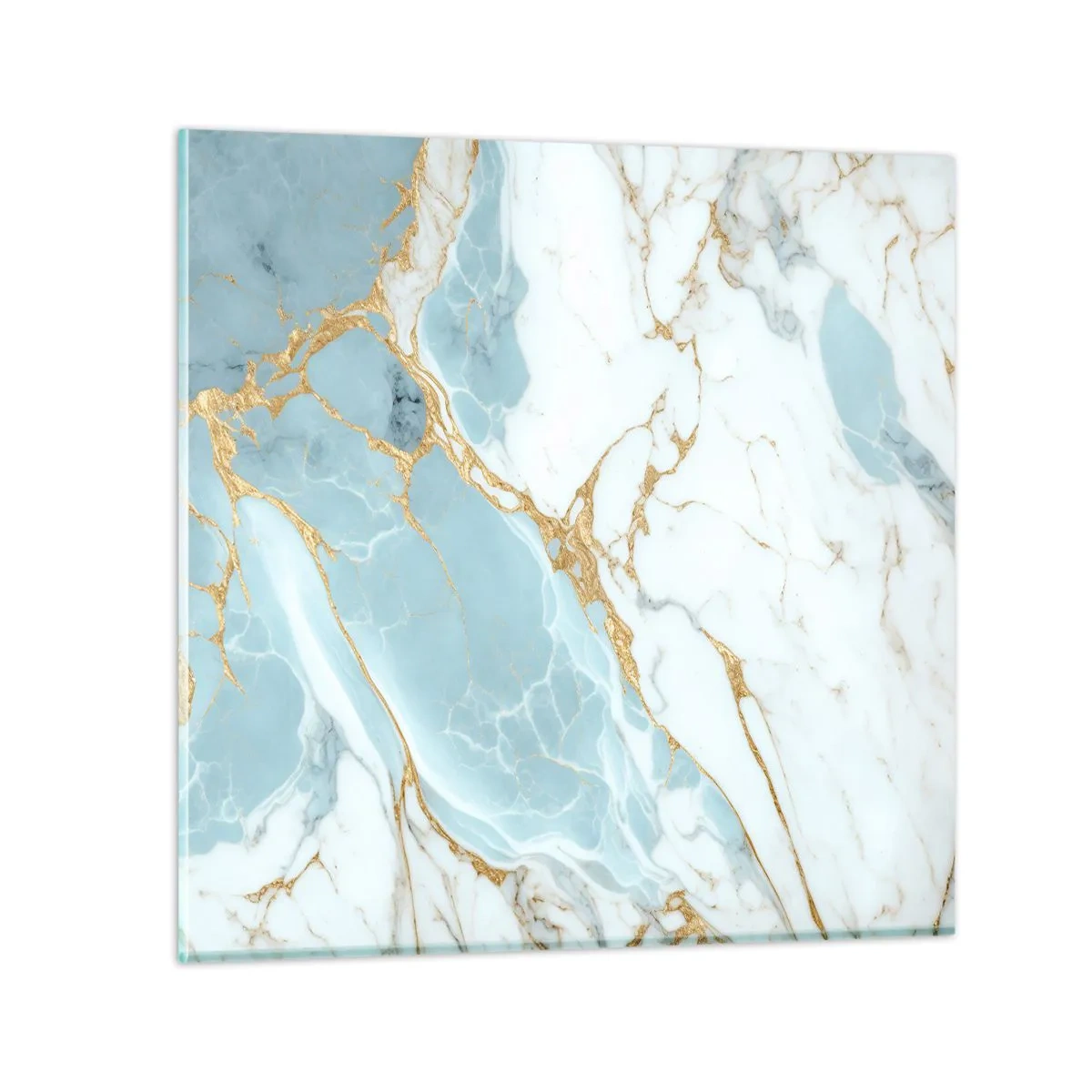 Quadro em vidro - Riqueza de pedra - 30x30 cm