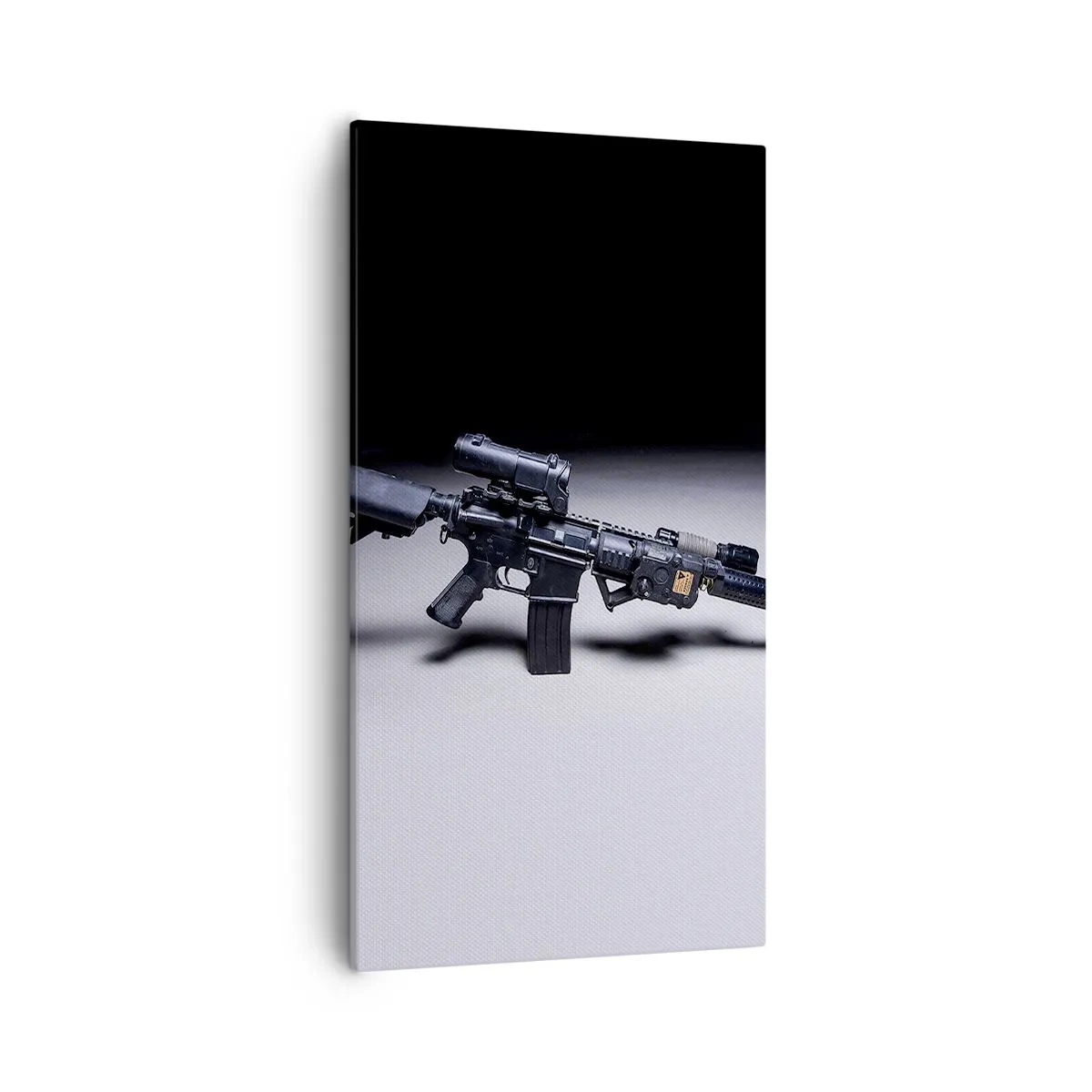 Quadro em tela - O Cavaleiro das Trevas - 55x100 cm