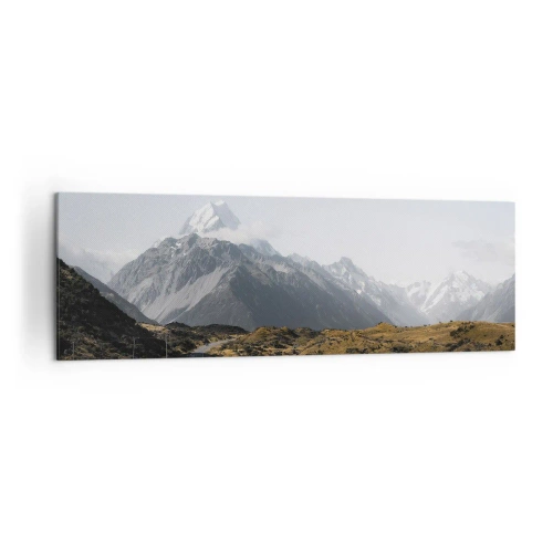 Quadro em tela - O caminho para o coração das montanhas - 160x50 cm