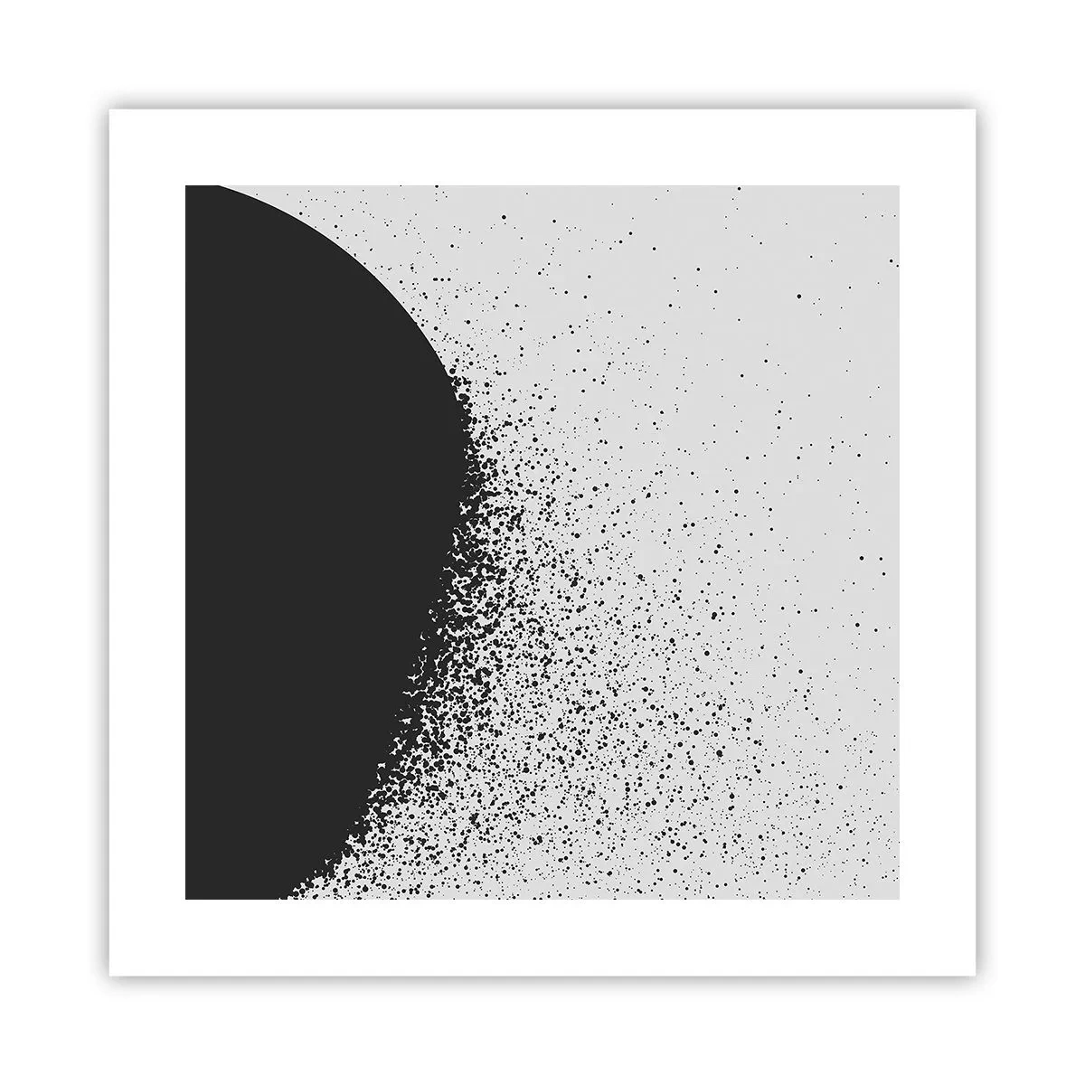 Pôster - Movimento das moléculas - 40x40 cm