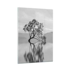 Quadro em vidro - Existe um país assim - 50x70 cm