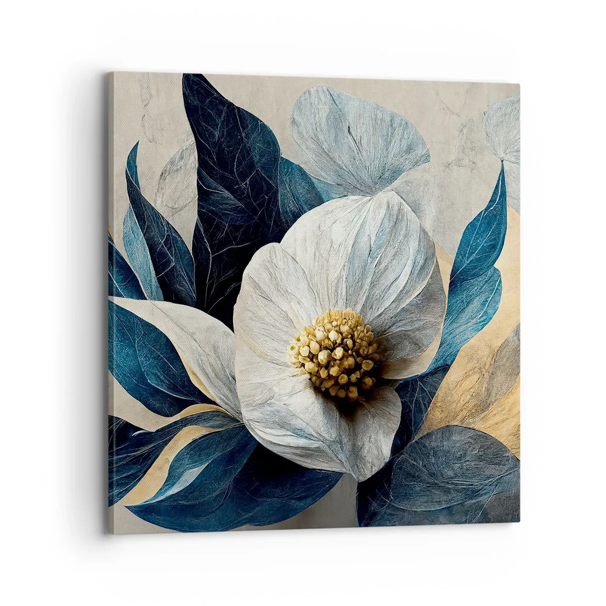 Quadro em tela - Tem um coração de ouro - 70x70 cm