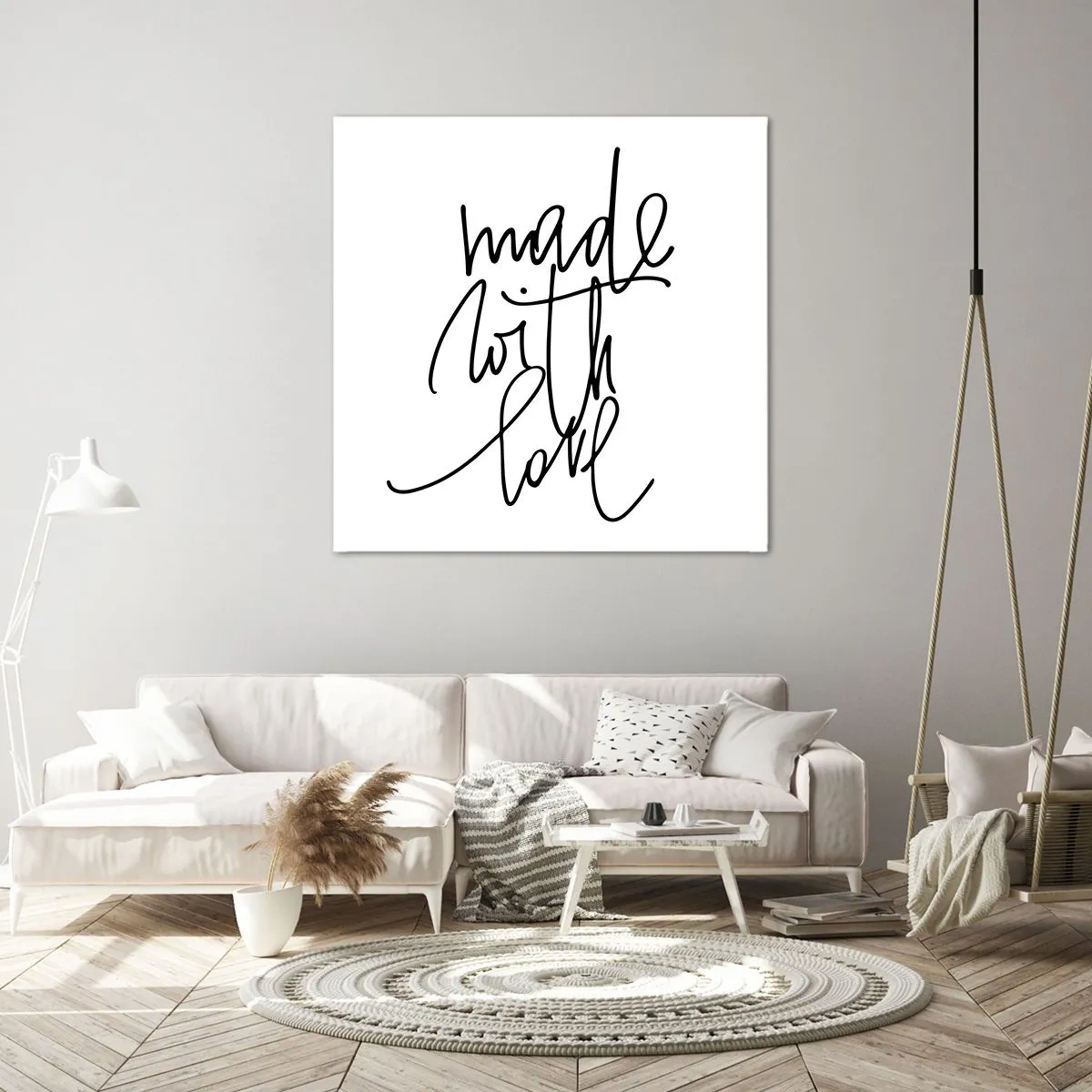 Quadro em tela - A melhor marca - 30x30 cm