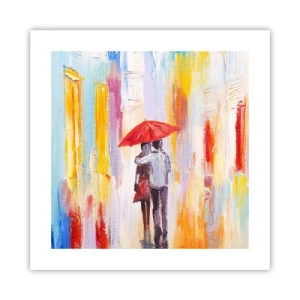 Pôster - Que continue a chover - 40x40 cm