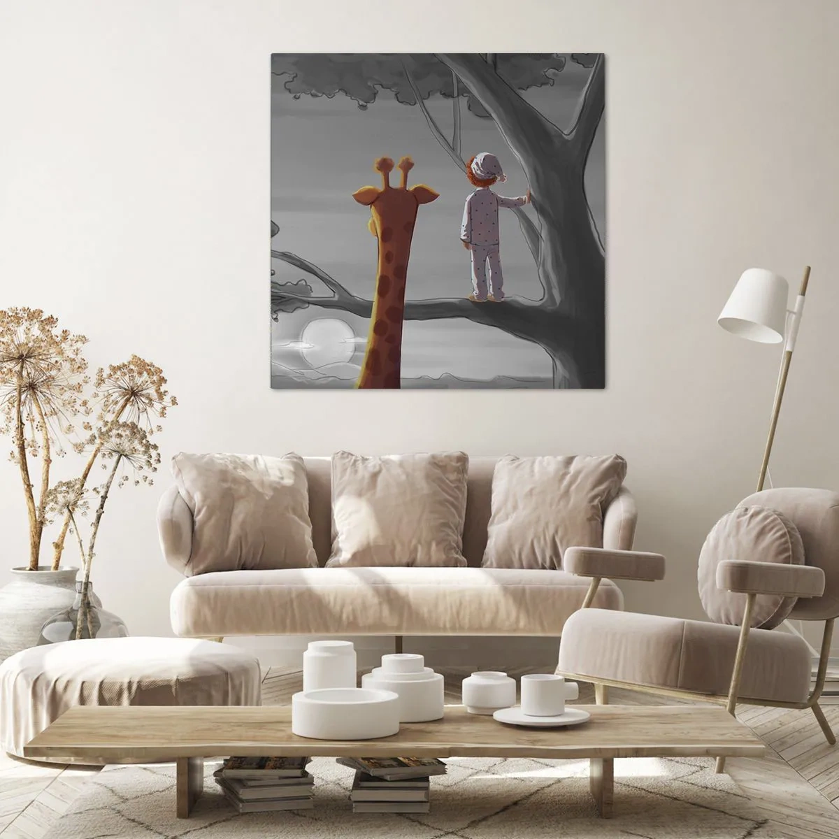 Quadro em tela - Isso está realmente acontecendo - 70x70 cm