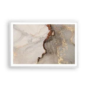 Pôster em moldura branca - No limite das cores - 91x61 cm