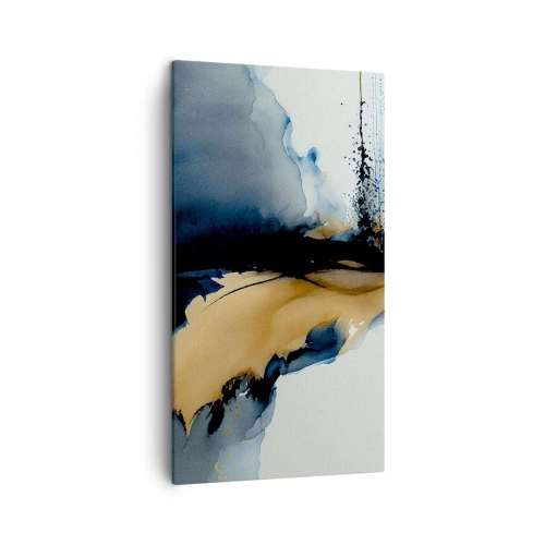 Quadro em tela - Atrás da cortina - 45x80 cm