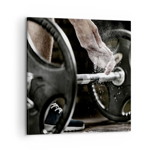 Quadro em tela - Desafio aceite! - 60x60 cm