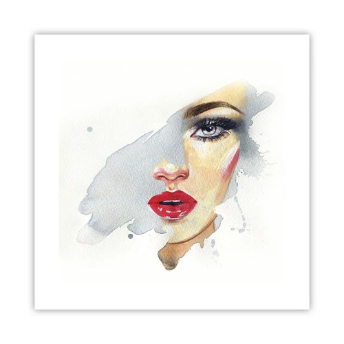 Pôster - Reflexão numa gota de água - 40x40 cm