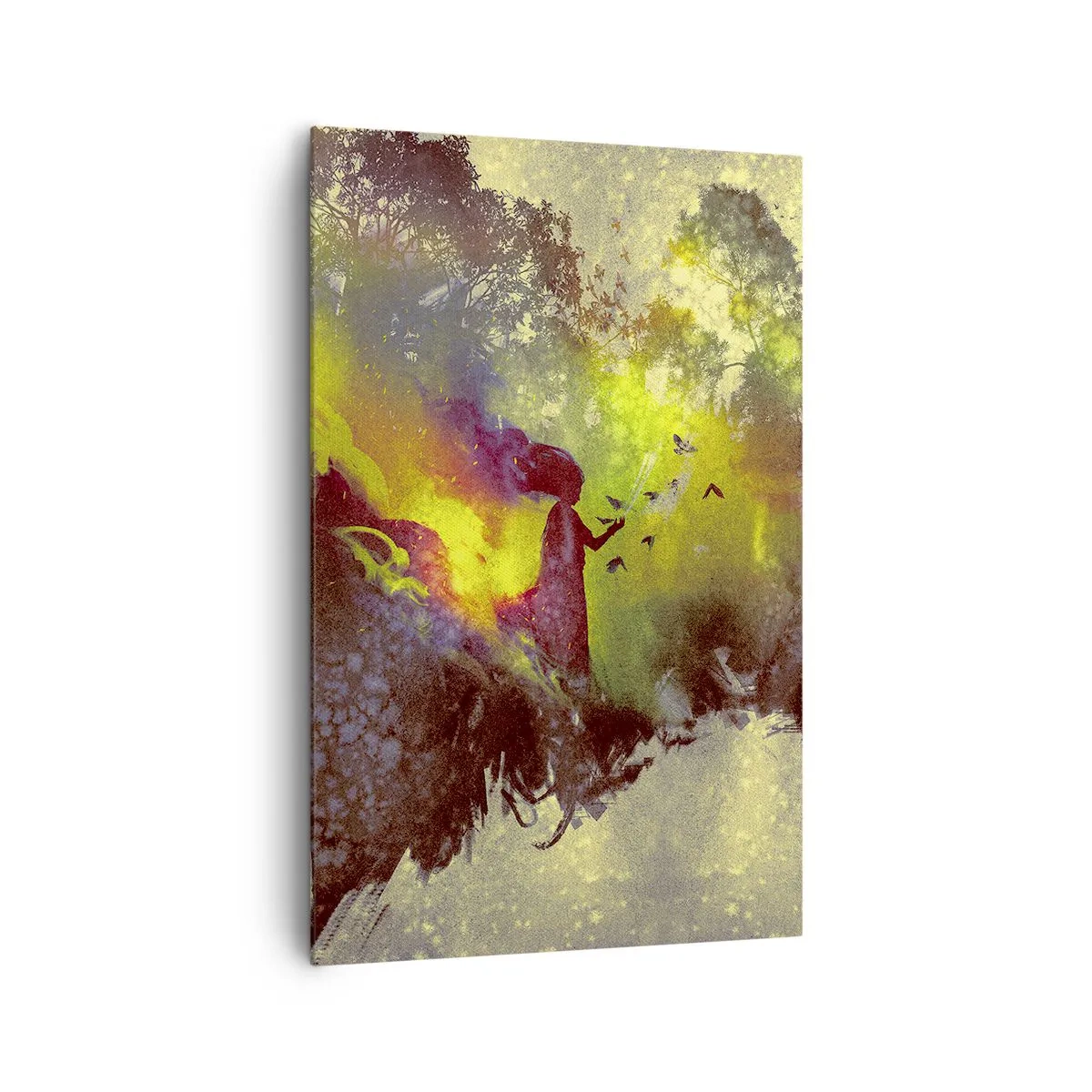 Quadro em tela - Mãe Natureza - 80x120 cm