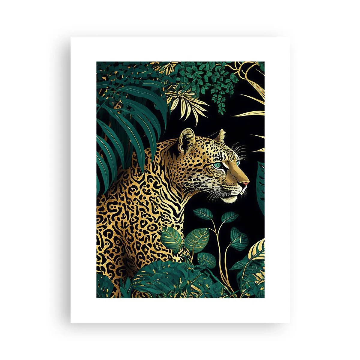 Pôster - Um anfitrião na selva - 30x40 cm