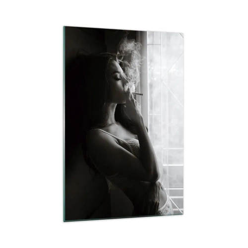 Quadro em vidro - Um momento sensual - 70x100 cm