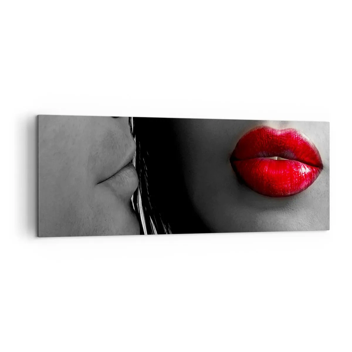 Quadro em tela - Cara a cara  - 140x50 cm