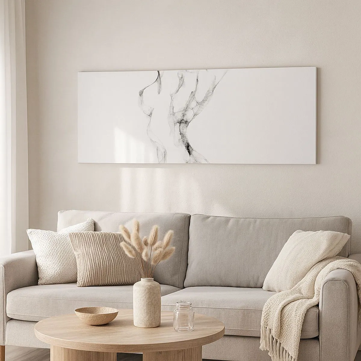 Quadro em tela - Bonita e forte - 100x40 cm