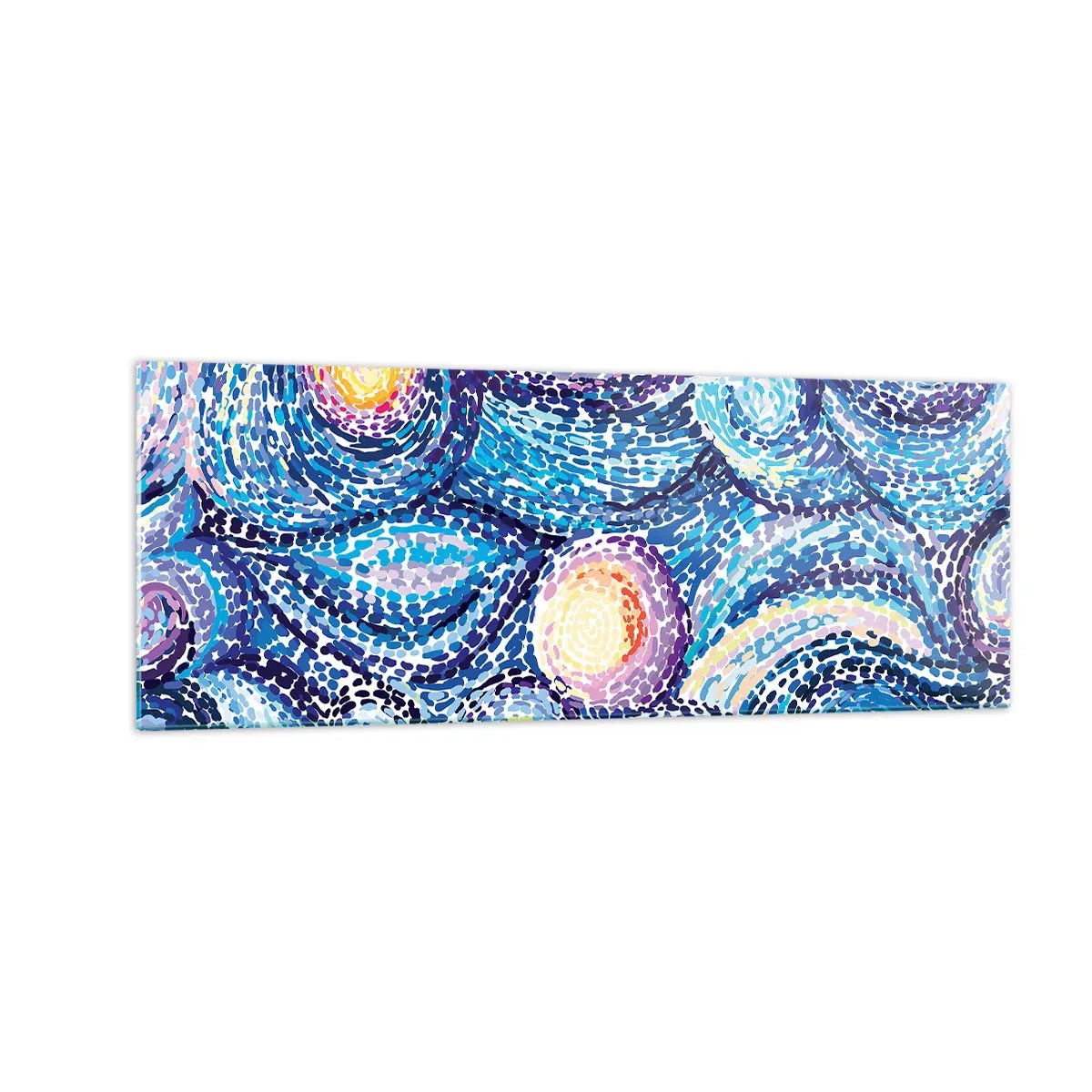 Quadro em vidro - De um quadro de van Gogh - 140x50 cm