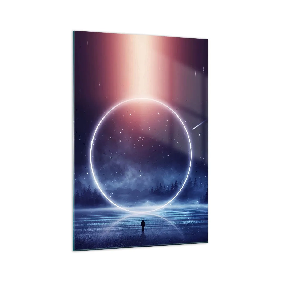 Quadro em vidro - Eles já estão aqui... - 70x100 cm