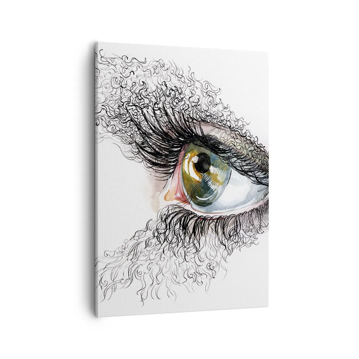 Quadro em tela - Olhe diretamente para a alma - 50x70 cm