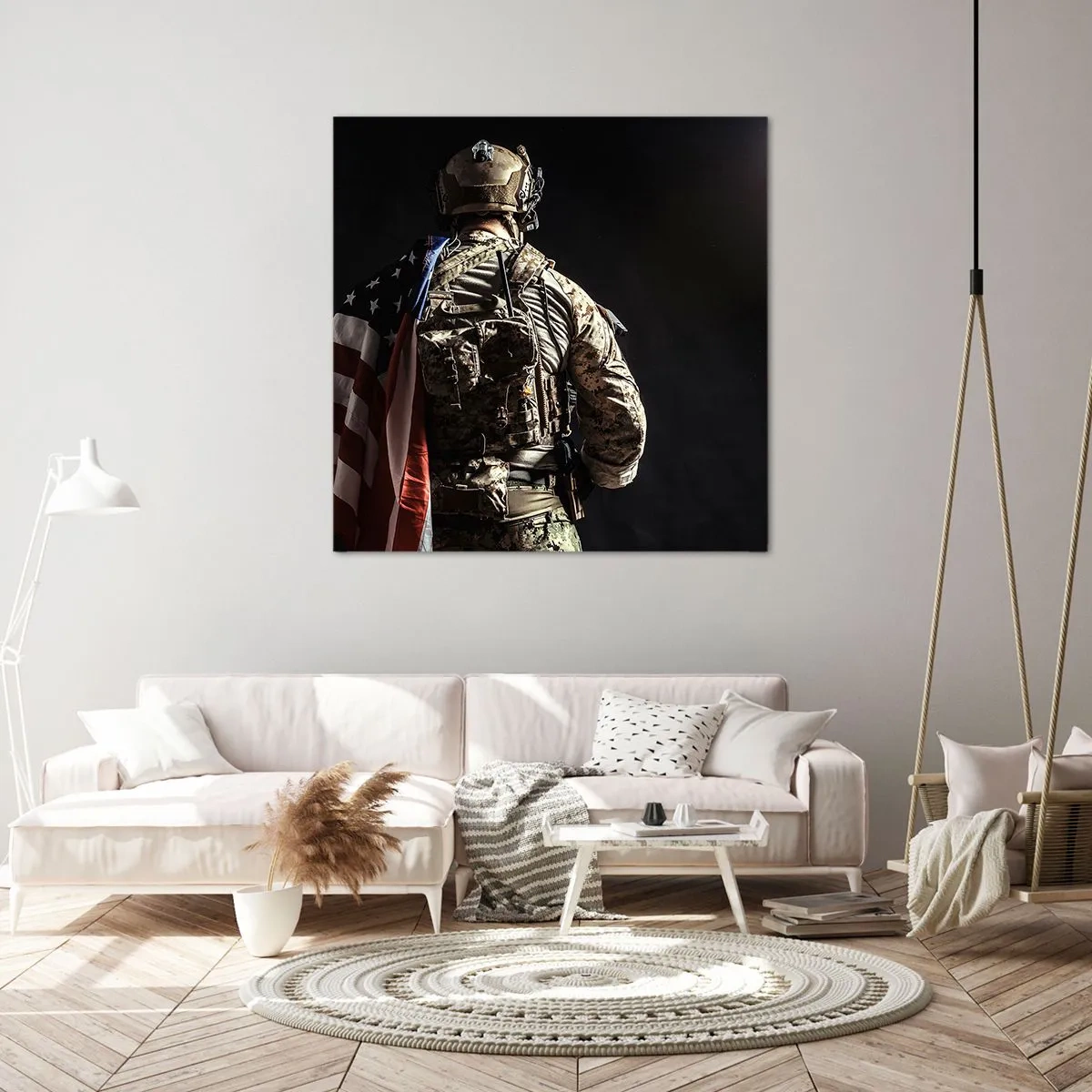 Quadro em tela - É por isso  - 70x70 cm